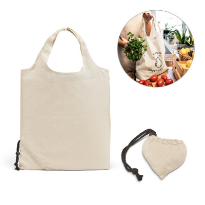 ORLEANS. 100 cotton foldable bag (100 g/m²)
